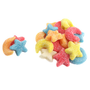 GUMMY GLITTER SOUR STARS & MOONS