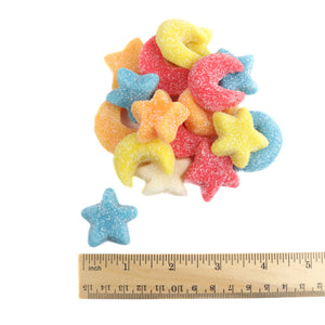GUMMY GLITTER SOUR STARS & MOONS