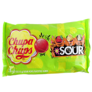 CHUPA CHUPS SOUR POPS 25 PIECE