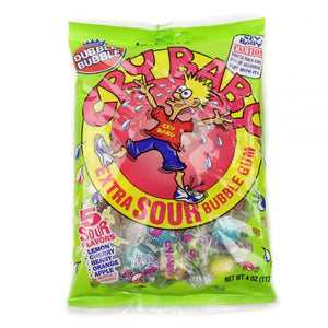CRY BABY EXTRA SOUR WRAPPED GUMBALLS 6 PACK