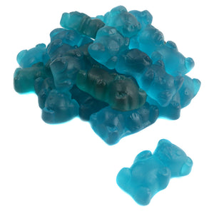SPICY BLUE RASPBERRY GUMMY BEARS