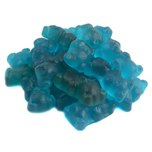 SPICY BLUE RASPBERRY GUMMY BEARS