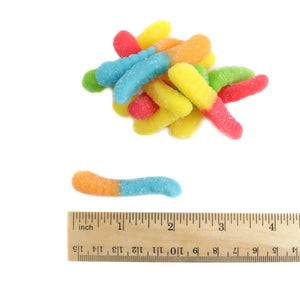 MINI SOUR GUMMY WORMS