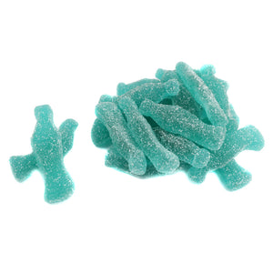 GUMMY SOUR BLUE RASPBERRY BOTTLES