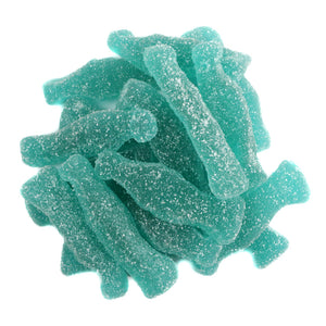 GUMMY SOUR BLUE RASPBERRY BOTTLES