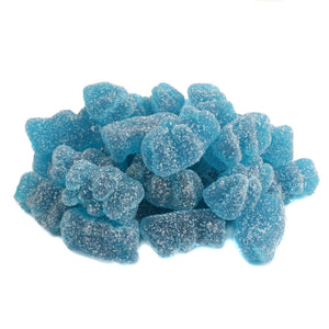 SOUR BLUE RASPBERRY GUMMY BEARS