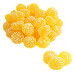 VEGAN SOUR PEACH GUMMY DOTS