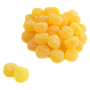 VEGAN SOUR PEACH GUMMY DOTS