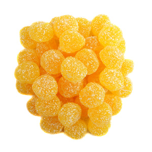 VEGAN SOUR PEACH GUMMY DOTS