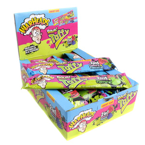 WARHEADS SOUR TAFFY 24 PIECE