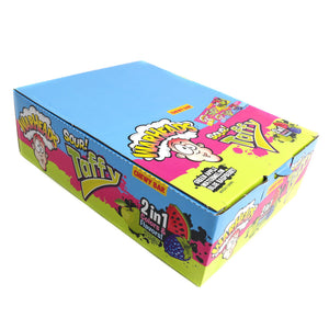 WARHEADS SOUR TAFFY 24 PIECE